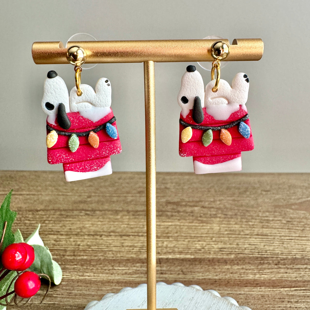 Christmas Snoopy & House
