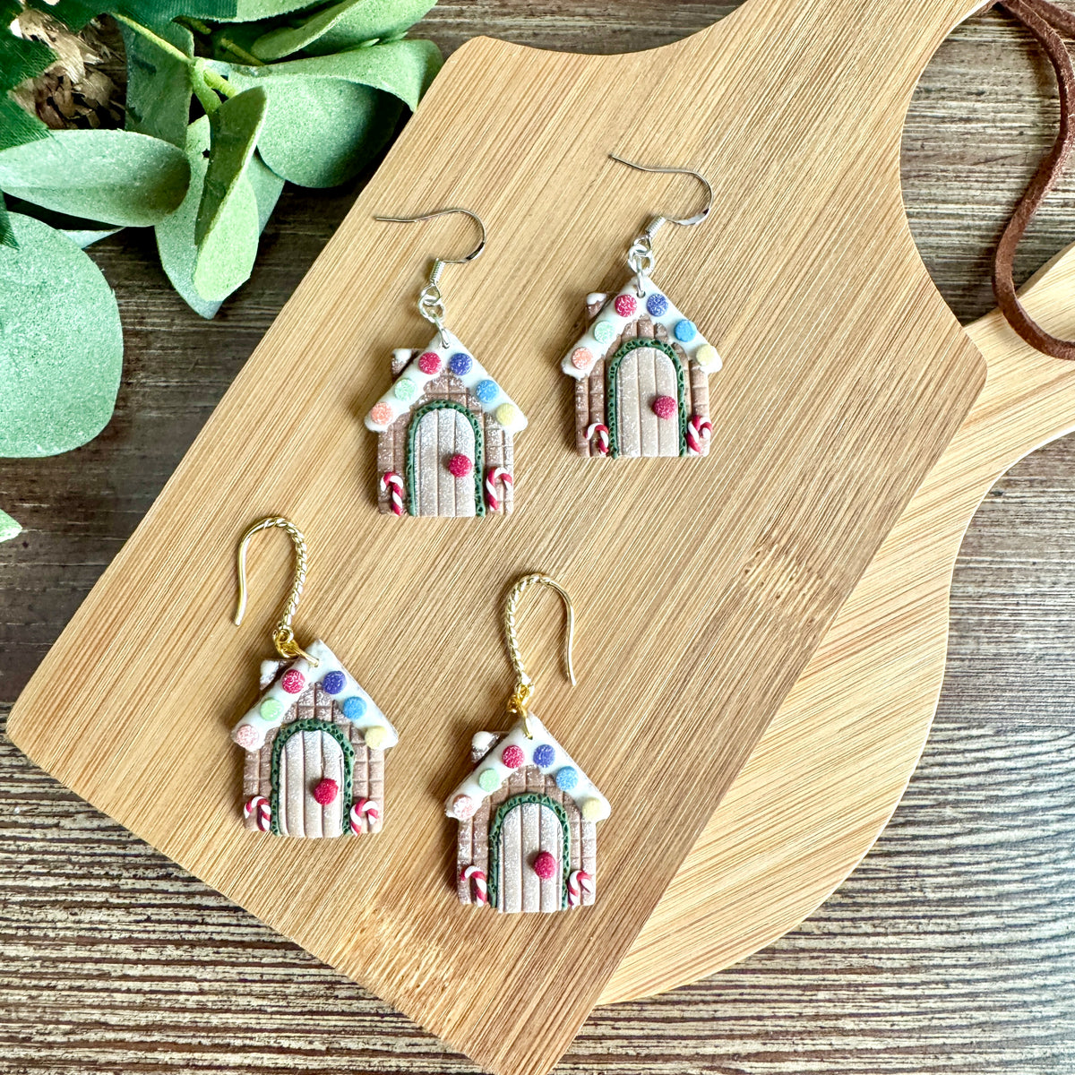 Christmas Gingerbread Candy Houses