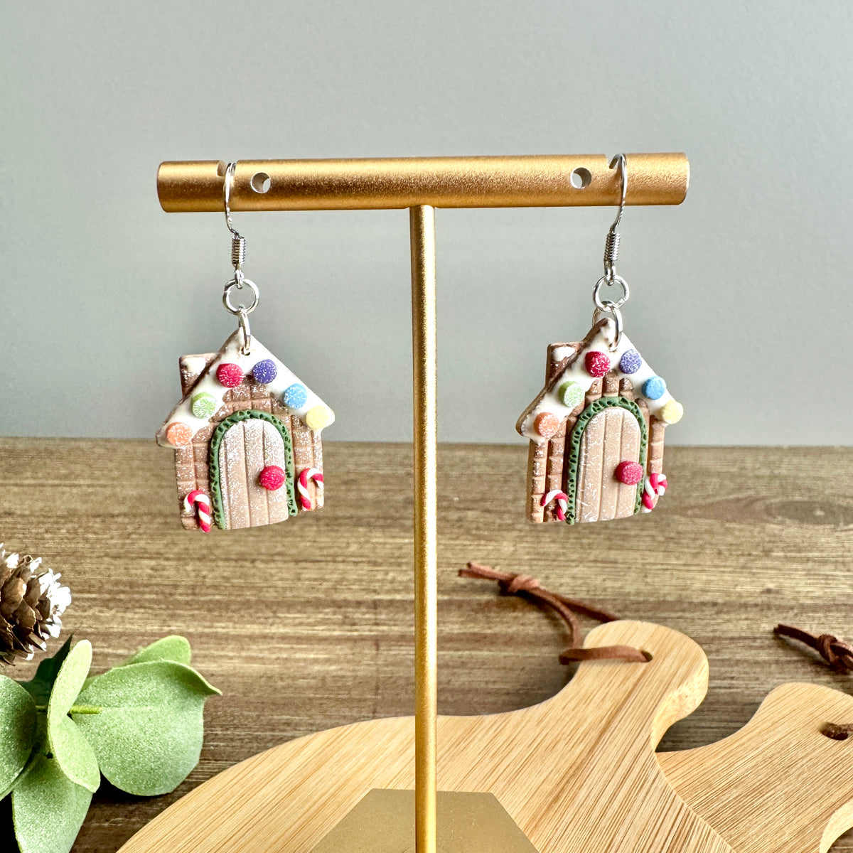 Christmas Gingerbread Candy Houses