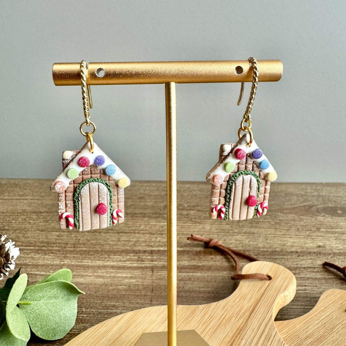 Christmas Gingerbread Candy Houses