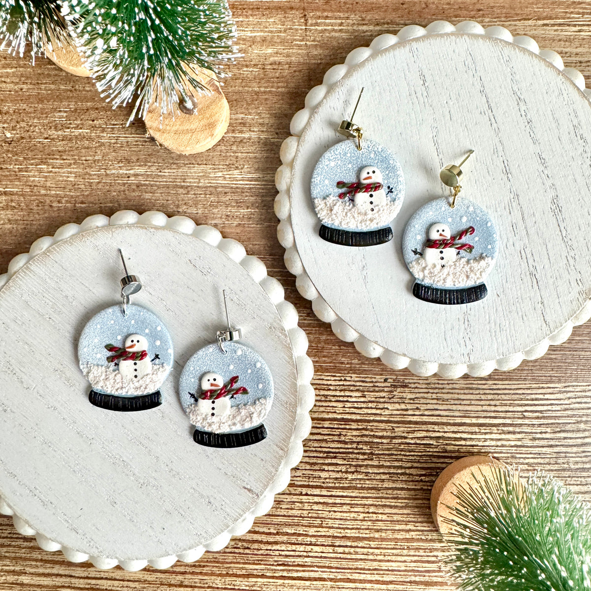 Christmas Snowman Snowglobes
