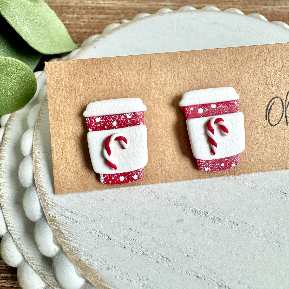 Christmas Coffee Studs