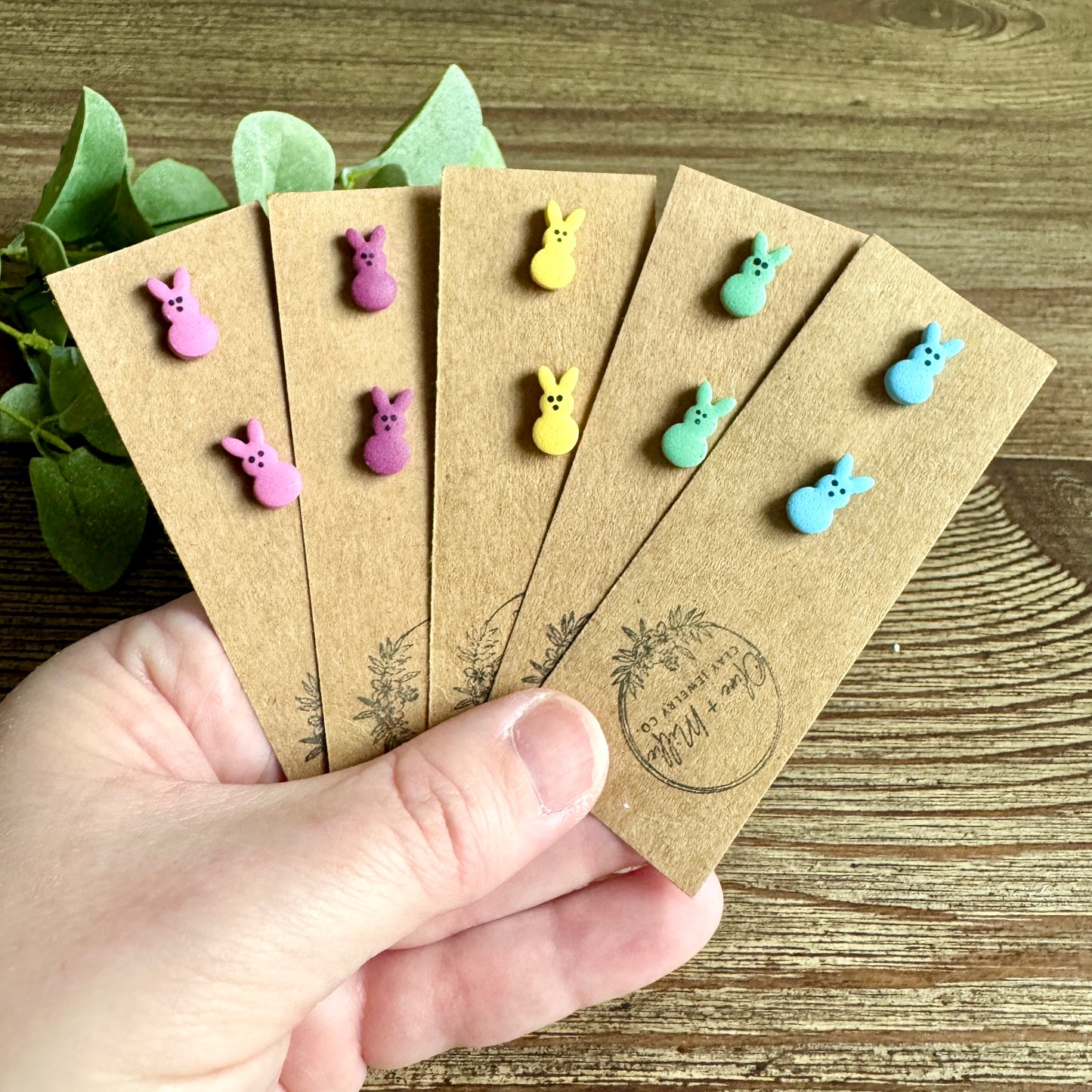 Easter Peep Studs