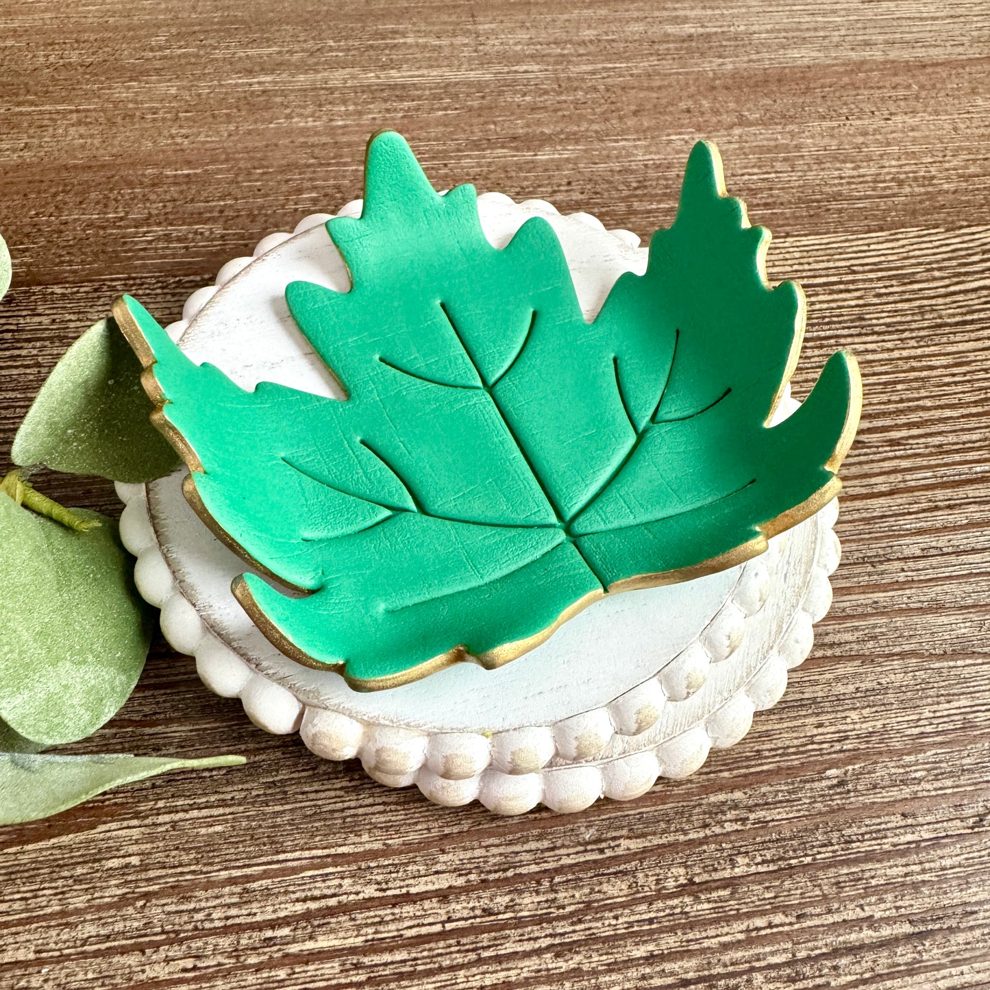 Maple Leaf Trinket Dish