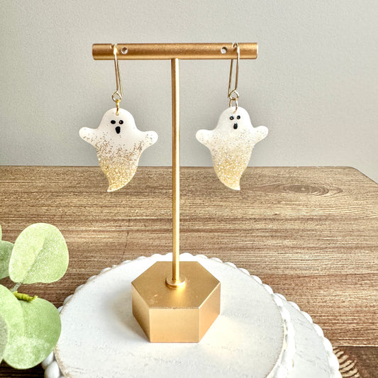 Halloween Glitter Ghosts